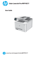 HP Color LaserJet Pro MFP M277 series User guide