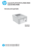 HP LaserJet Pro M118-M119 series User guide