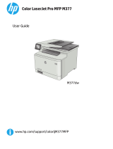 HP Color LaserJet Pro MFP M377 series Owner's manual