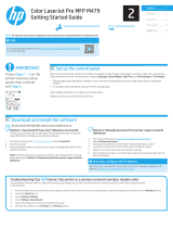 HP Color LaserJet Pro MFP M478-M479 series Installation guide