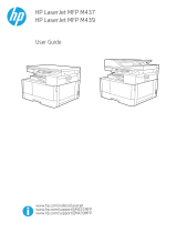 HP LaserJet MFP M437 series User guide