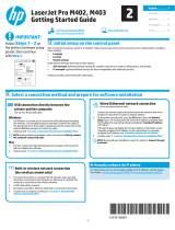 HP LaserJet Pro M402-M403 n-dn series User manual