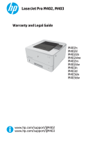 HP LaserJet Pro M402-M403 n-dn series User guide