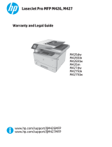 HP LaserJet Pro MFP M426-M427 series User guide