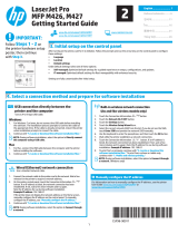 HP LaserJet Pro MFP M426-M427 series Installation guide