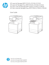 HP Color LaserJet Managed MFP E77822-E77830 series User guide