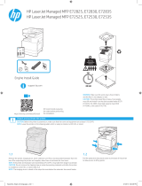 HP LaserJet Managed MFP E72525-E72535 series User guide