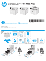 HP Color LaserJet Pro M182-M185 Multifunction Printer series Reference guide