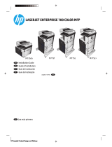 HP LaserJet Enterprise 700 color MFP M775 series Installation guide