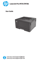 HP LaserJet Pro M706 series User guide