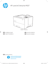 HP LaserJet Enterprise M507 series Installation guide