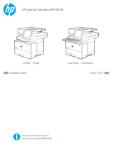 HP LaserJet Enterprise MFP M528 series Installation guide