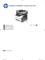 HP LaserJet Enterprise 500 color MFP M575 Installation guide