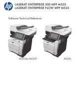 HP LaserJet Enterprise 500 MFP M525 Technical Reference