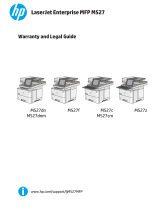 HP LaserJet Enterprise MFP M527 series User guide