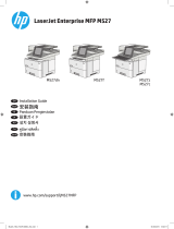 HP LaserJet Enterprise MFP M527 series Installation guide