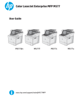 HP Color LaserJet Managed MFP M577 series User guide