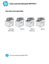HP Color LaserJet Enterprise MFP M577 series User guide