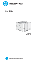 HP LaserJet Pro M501 series User guide