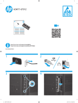 HP Color LaserJet Enterprise M855 Printer series Installation guide