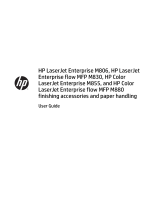 HP Color LaserJet Enterprise flow MFP M880 series User guide