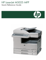 HP LaserJet M5025 Multifunction Printer series Reference guide