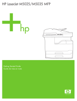 HP LaserJet M5025 Multifunction Printer series Quick start guide