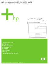 HP LaserJet M5025 Multifunction Printer series Quick start guide