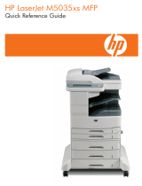 HP LaserJet M5035 Multifunction Printer series Reference guide