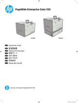 HP PageWide Enterprise Color 556 series Installation guide