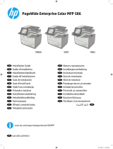 HP PageWide Enterprise Color MFP 586 series Installation guide