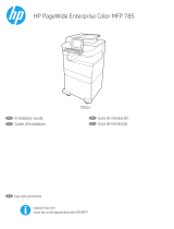 HP PageWide Color MFP 774 Serie Installation guide