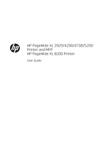 HP PageWide XL 5200 Printer series User guide