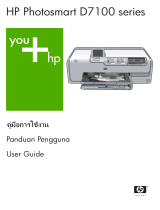 HP Photosmart D7100 Printer series User guide