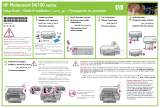 HP Photosmart D6100 Printer series Installation guide