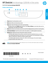 HP DeskJet Ink Advantage 5200 All-in-One Printer series Reference guide