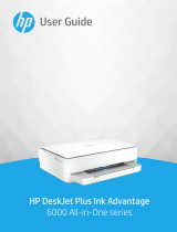 HP DeskJet Plus Ink Advantage 6000 All-in-One Printer series User guide