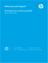 HP DeskJet Plus Ink Advantage 6000 All-in-One Printer series Reference guide