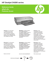 HP Deskjet D4200 Printer series Reference guide