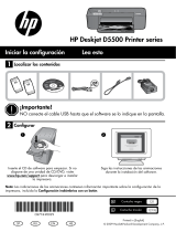 HP Deskjet D5500 Printer series Reference guide
