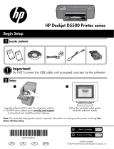 HP Deskjet D5500 Printer series Reference guide