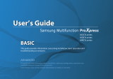 HP Samsung ProXpress SL-M3375 Laser Multifunction Printer series User guide