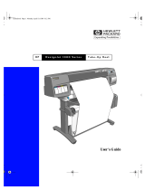 HP DesignJet 1000 Printer series User guide