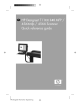 HP DesignJet 4500 Scanner series Reference guide