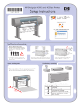 HP DesignJet 4000 Printer series Operating instructions
