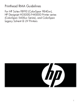 HP DesignJet H35000 Commercial Printer series User guide