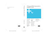 HP DesignJet 8000 Printer series Installation guide