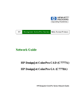 HP DESIGNJET COLORPRO CAD PRINTER User guide
