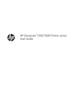 HP DesignJet T650 Printer series User guide