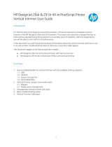 HP DesignJet Z9+ PostScript Printer series User guide